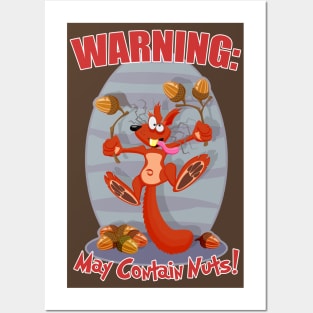 May Contain Nuts Posters and Art